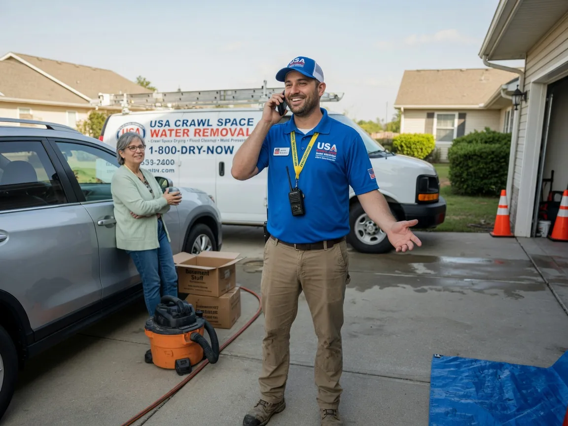 Crawl Space Water Removal Yadkinville, NC FAQs